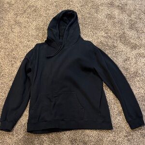 Cotton On Men's Black Hoodie Sweater